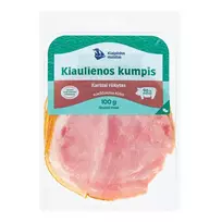 Klaipėdos karštai rūkytas kiaulienos kumpis, 100 g