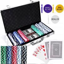 Pokerio rinkinys lagamine 300 žetonų