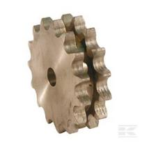 Plokštelinė dviguba žvaigždutė, 23 dantų, 3/8" grandinei, 06 B-2, Kramp PD3823