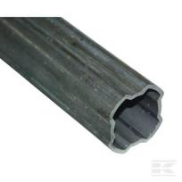 Išorinis profilio vamzdis SFT S9/H8, Ø in: 59.5, Ø out: 66x3.3mm, L: 1m, su plačiu kampu, Bondioli & Pavesi 122271000R06
