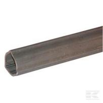 Trikampis profilio vamzdis 8/9, Ø in: 55, Ø out: 63x4mm, L: 3m, Bondioli & Pavesi 125223000R06
