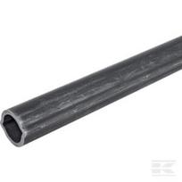 Išorinis profilio vamzdis, dydis: 4, Ø in: 34, Ø out: 40x40x3mm, L: 0.895m, Sipma 4600RUR40270ZEWN