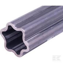 Profilio vamzdis, žvaigždinis S5, Ø in: 52, Ø out: 61x47x4.5mm, L: 2.9m, Walterscheid 754500