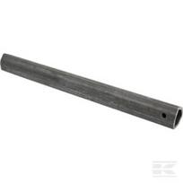 Išorinis trikampis profilio vamzdis T20, Ø in: 29.6, Ø out: 36x3.2mm, L: 0.385m, Comer 43001521202070730