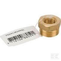 Žalvarinis reduktorius F 3/8" x M 3/4" FG2413834MSL