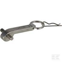 Camlock jungties rankena 1", su žiedu ir kaiščiu HCN100DN25H