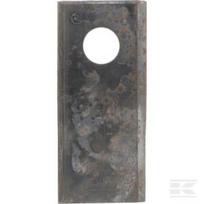 Vejapjovės peilis LH 110x48x4mm anga Ø19mm Tinka Kongskilde JF/Stoll 8113800031