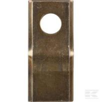 Vejapjovės peilis 105x47x3mm anga Ø21mm Tinka Taarup/Claas/Krone/Massey Ferguson/PZ/Vicon KT4189900001