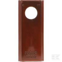 Vejapjovės peilis LH/RH 96x40x3mm anga Ø19mm Tinka Deutz Fahr/Fella/Claas/Krone/Kuhn/Niemeyer/Pöttinger/PZ 25 pack. VF16608175KR