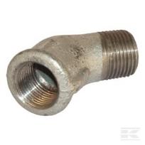 Alkūnė 45° galv. f/m 3/8" FG12138