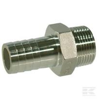 Žarnos jungtis. S.S. 8 mm x M 1/4 colio FGSPI814RVS