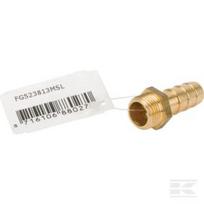 Žalvario žarnos jungtis. 13 mm x M 3/8 colio FG523813MSL
