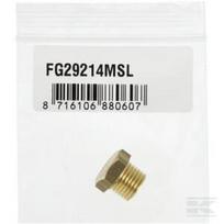 Žalvarinis kištukas M 1/4" FG29214MSL