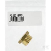Žalvarinis kištukas M 1/2" FG29212MSL
