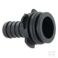 Tiesi žarnos jungtis 25 mm su išorine jungtimi T4 1091425