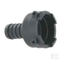 Tiesi žarnos jungtis 25 mm su išorine jungtimi T4 1090425