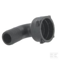 Žarnos jungtis 90° 25 mm su vidine jungtimi T4 1190425