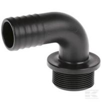 Žarnos galas 90° 15 mm x 3/8" M 8011102