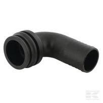 Žarnos jungtis 90° 38mm su išorine jungtimi T6 1191638