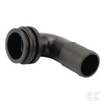 Žarnos jungtis 90° 32 mm su kištuku T5 1191532
