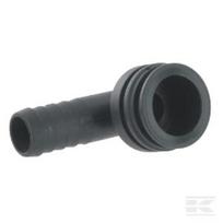 Žarnos jungtis 90° 16 mm su išorine jungtimi T4 1191416