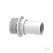 Tiesi žarnos uodega 3/4" vyriška Ø 25 nailono 6292325