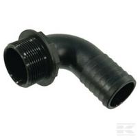 Žarnos galas 90° 40 mm x 1 1/2" M 1132640