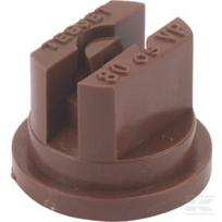 Juostos antgalis TP 80° 05 rudas plastikinis TeeJet TP8005VP