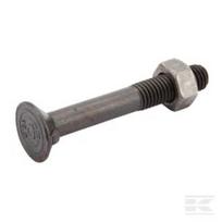 Plūgo varžtas ir veržlė M12x85, 2 Nib Din11014 kl. 10.9 12851092N