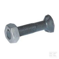 Plūgo varžtas ir veržlė M10x50, 2 Nib Din11014 kl. 8.8 10502N