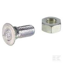 Varžtas ir veržlė M10x1x25-8.8-MU-10-DIN608 BK30 30111366