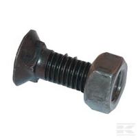 Kvadratinis plūgo varžtas + veržlė, M12x1,5x35 12.9 RS80625