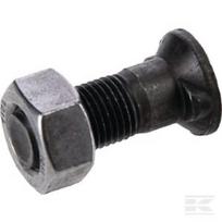 Plūgo varžtas ir veržlė M12x35, 2 Nib 1212535CO