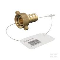 Žarnų antgalis 1/2" su užsukamu dangteliu, vidinis sriegis 1/2" WK34111L