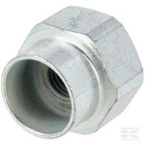 Adapteris, M10×1,25 kairinis išorinis sriegis, su centru, tinka Efco