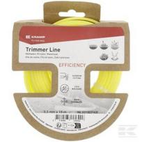 Trimerio valas Ø3,3 x 15 m apvalus geltonas Kramp Efficiency