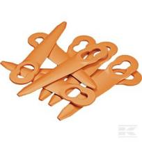 Peilių komplektas, 8 vnt, PVC, PolyCut 2-2