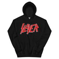 Slayer Heavy Mental Juostos Gobtuvėliai Žieminiai Vilnos Gobtuviniai Marškinėliai Ilgomis Rankovėmis Laisvalaikio Vyriški/Moteriški Megztiniai Hip Hop XS