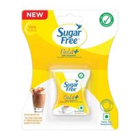 Sugar Free Gold+ Artificial Sweetener Tablets 100 Count Low Calorie Sugar Substitute Aspartame