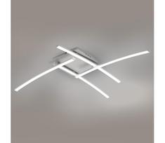 Brilagi - LED lubinis šviestuvas STRIPES LED/32W/230V sidabrinis