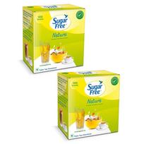 Sugar Free Natura Zero Calorie Sweetener 100 Sachet (Pack of 2)  | Healthy Sugar Substitute for Beverages & Baking