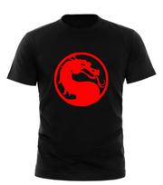 MORTAL KOMBAT MARŠKINĖLIAI ŽAIDIMŲ RETRO Visų DYDŽIŲ MARŠKINĖLIAI JUODI BALTI UNISEX SUAUGUSIEMS S