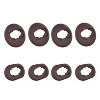 4 poros ausinių antgalių ausinėms Samsung Galaxy Buds Live + SM-R180 rudi