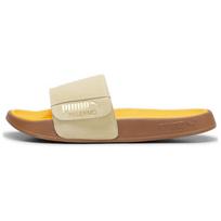 Puma Leadcat 2.0 Palermo Foil Šlepetės Unisex Avalynė Geltonos 399041-01 35.5 beige