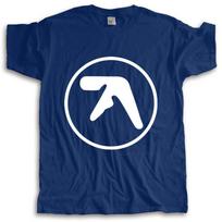 marškinėliai vyriški apvalia iškirpte APHEX TWIN Logotipo MARŠKINĖLIS Elektroninės MUZIKOS Techno HARDCORE Windowlicker viršutiniai drabužiai mada unisex marškinėliai S