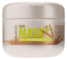 Wheat germ mask - kaukė maitinanti sausus ir lūžinėjančius plaukus