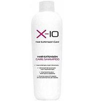 Giliai valantis šampūnas priaugintiems ir natūraliems plaukams X-10 Hair Extension Care Shampoo, 250ml