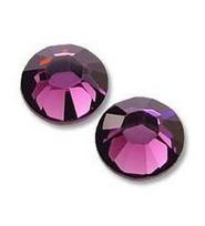 Apvalios formos Swarovski kristalai, 10 vnt.