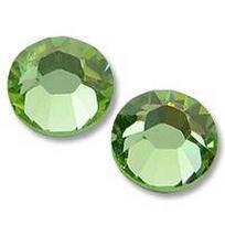 Apvalios formos Swarovski kristalai, 10 vnt.