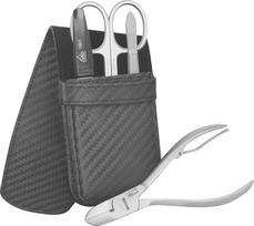 ERBE Solingen Manicure set ''Carbon'', 4 pcs